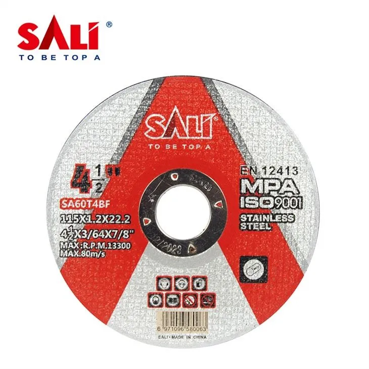 4.5 Inch Resin Bond Abrasive Cutting Wheel For Stainless Steel And Inox